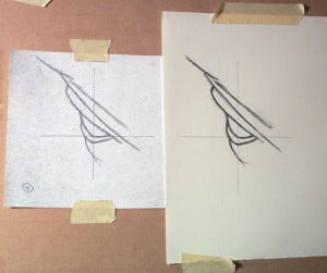 bargue-plate-1-7 the finished drawing